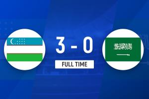杀进亚运四强！乌兹别克U23男足3-0沙特U23男足 将战日本朝鲜胜者